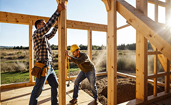 Pole barn construction Pole barn construction